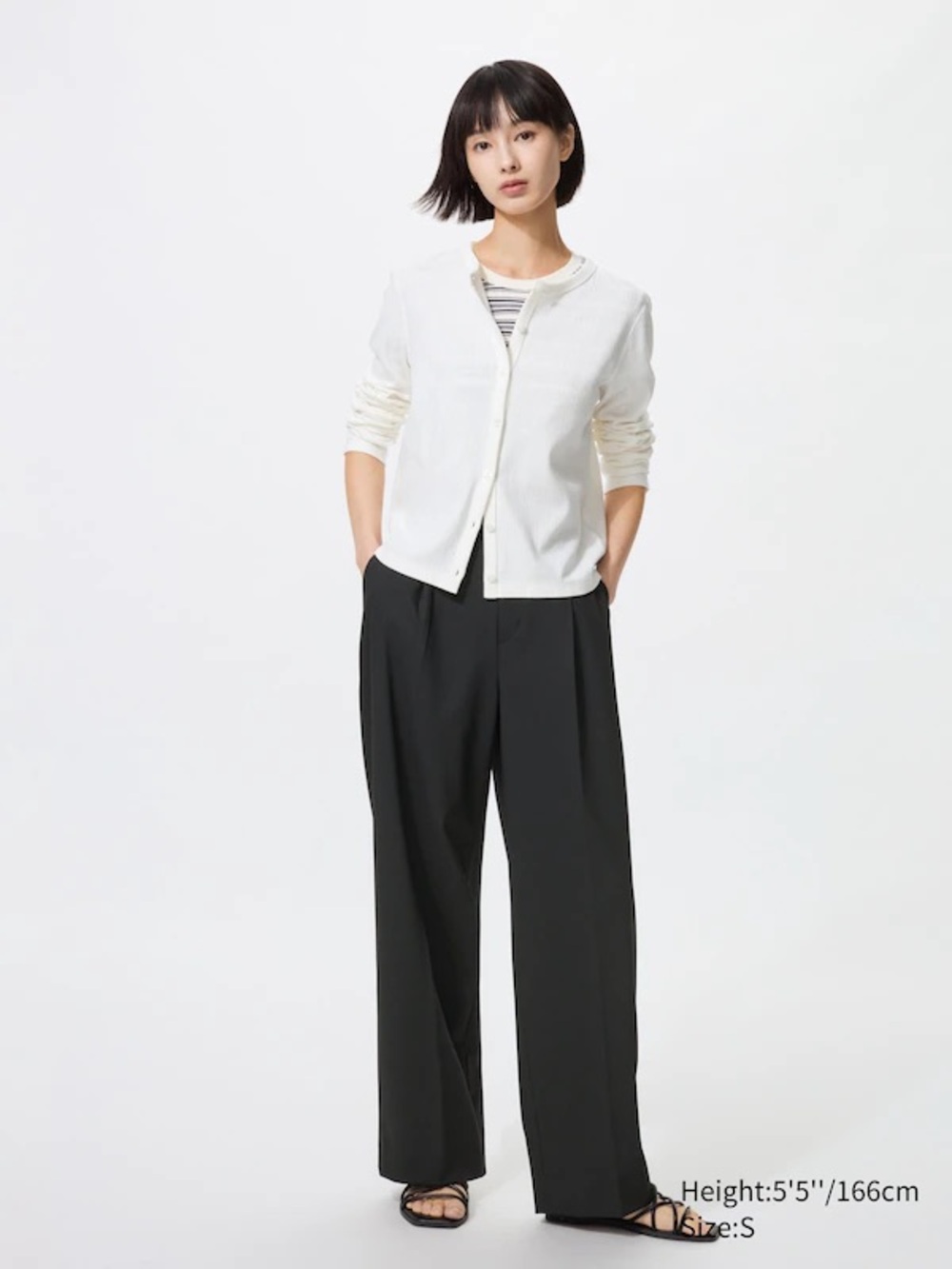 Uniqlo Pleated Wide Leg Pant